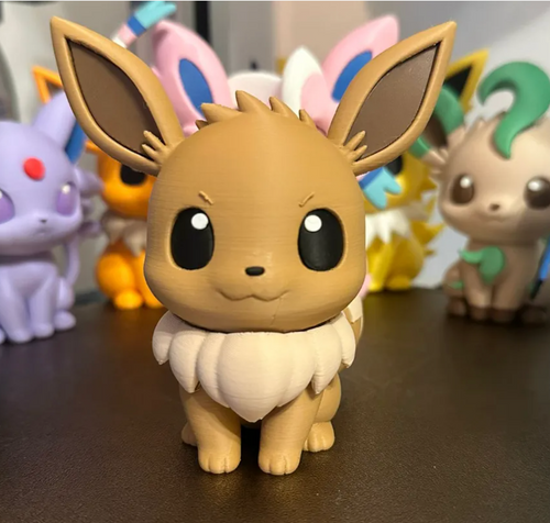 Eevee Chibi 3D printed figure