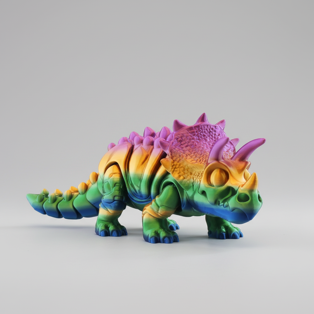 Articulated Flexi Triceratops