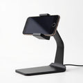 Matte black 3D printed adjustable phone stand