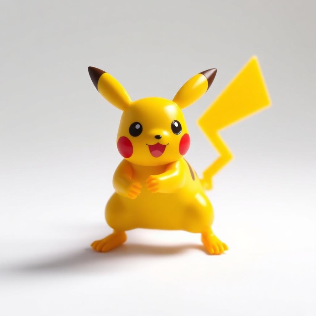 Flexi Pikachu 3D printed